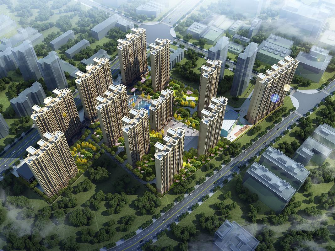 住宽小区 现代宜居理念的建筑效果图解析